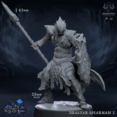 Dralfar Spearman - The Printable Dragon